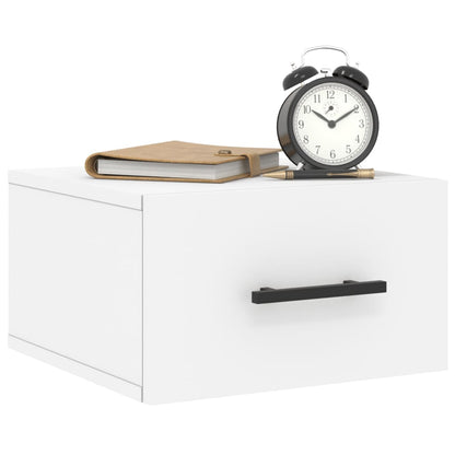 Wall-mounted Bedside Cabinets 2 pcs White 35x35x20 cm