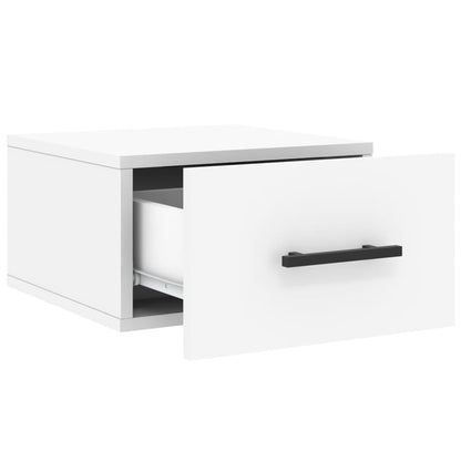 Wall-mounted Bedside Cabinets 2 pcs White 35x35x20 cm