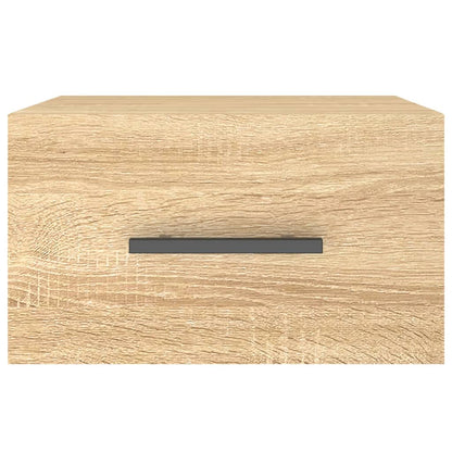 Wall-mounted Bedside Cabinet Sonoma Oak 35x35x20 cm