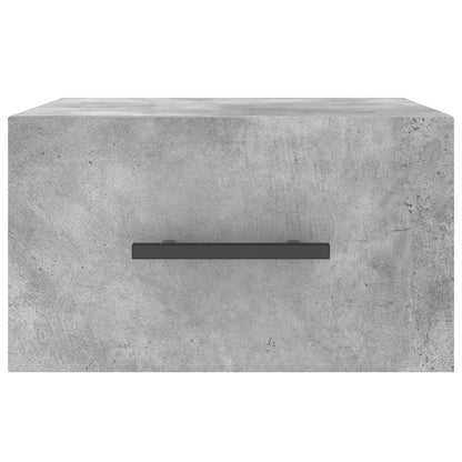 Wall-mounted Bedside Cabinets 2 pcs Concrete Grey 35x35x20 cm