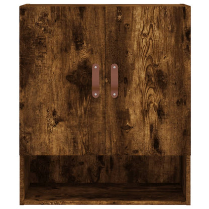 Wall Cabinet Smoked Oak 60x31x70 cm Engineered Wood