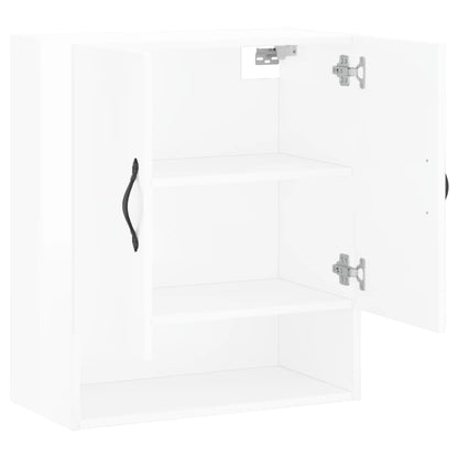 Wall Cabinet High Gloss White 60x31x70 cm Engineered Wood