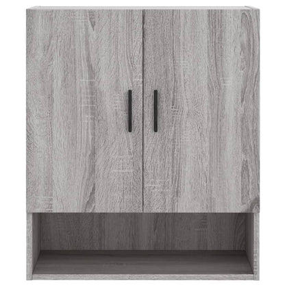 Wall Cabinet | Grey sonoma | Engineered wood | Wall Cabinet | Rectangular