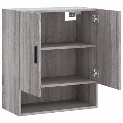 Wall Cabinet | Grey sonoma | Engineered wood | Wall Cabinet | Rectangular