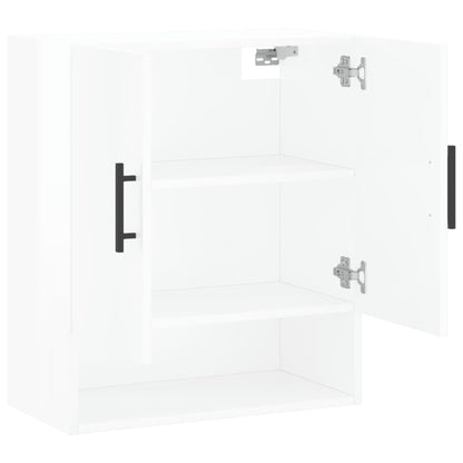 Wall Cabinet High Gloss White 60x31x70 cm Engineered Wood