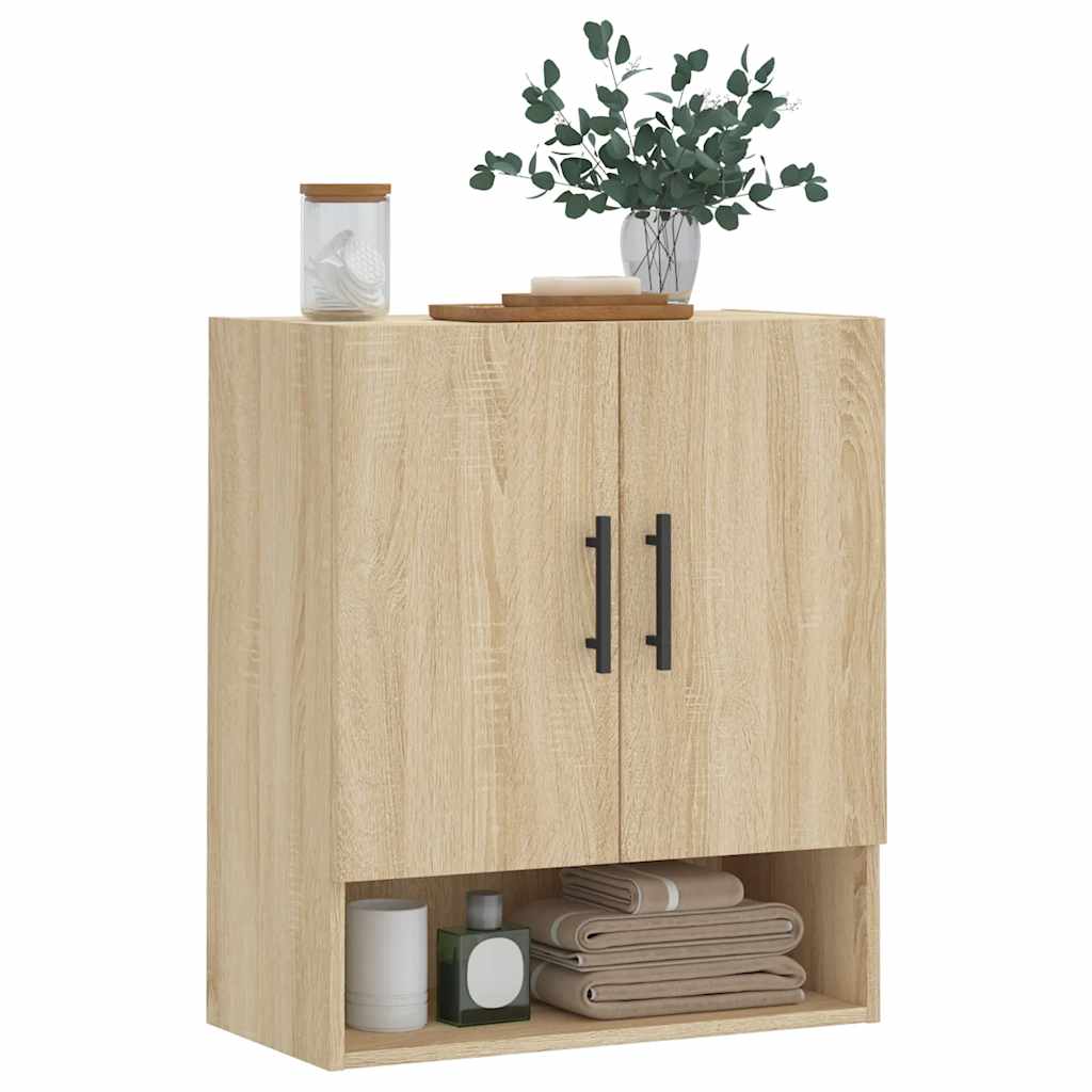 Wall Cabinet | Sonoma oak | Engineered wood | Medium | Wall Cabinet