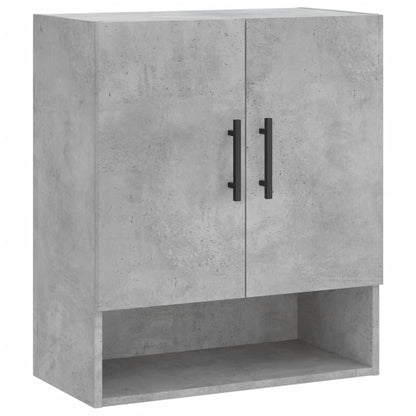 Wall Cabinet | Concrete grey | Engineered wood | Medium | Storage