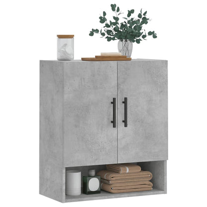 Wall Cabinet | Concrete grey | Engineered wood | Medium | Storage
