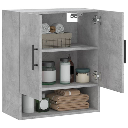 Wall Cabinet | Concrete grey | Engineered wood | Medium | Storage