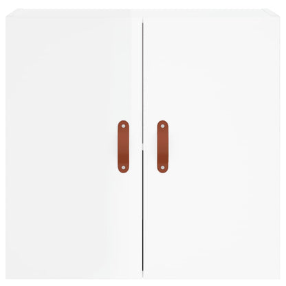 Wall Cabinet High Gloss White 60x31x60 cm Engineered Wood