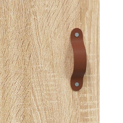 Wall Cabinet Sonoma Oak 60x31x60 cm Engineered Wood