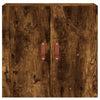 Wall Cabinet Smoked Oak 60x31x60 cm Engineered Wood