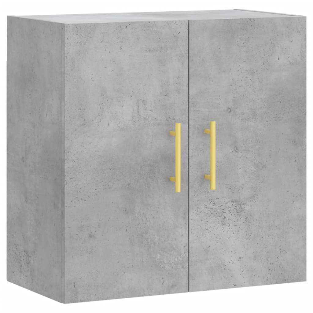 Wall Cabinet | Concrete grey | Engineered wood | Medium | Rectangular