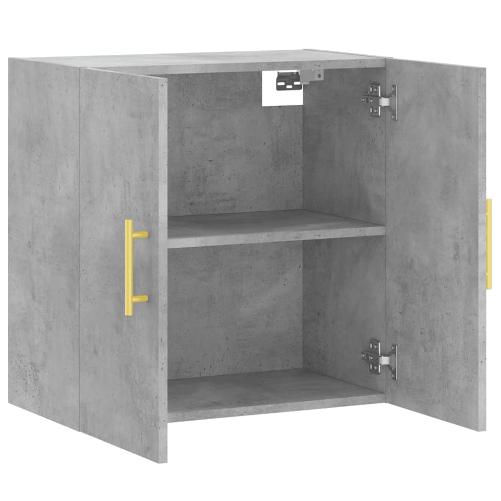 Wall Cabinet | Concrete grey | Engineered wood | Medium | Rectangular