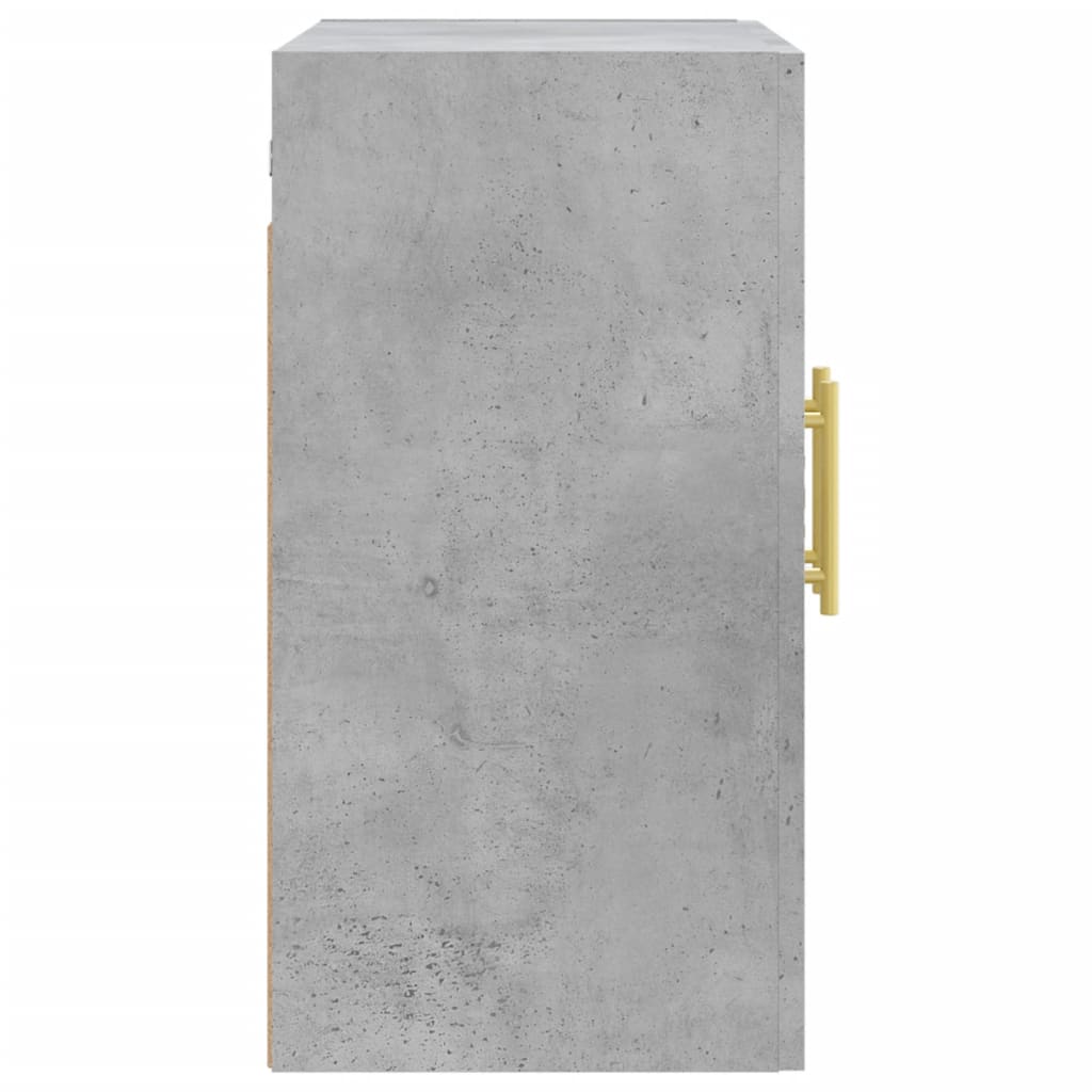 Wall Cabinet | Concrete grey | Engineered wood | Medium | Rectangular