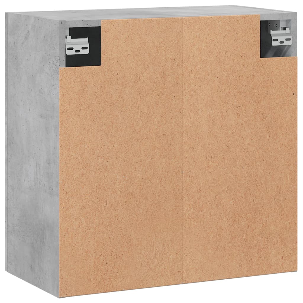 Wall Cabinet | Concrete grey | Engineered wood | Medium | Rectangular