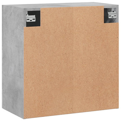 Wall Cabinet | Concrete grey | Engineered wood | Medium | Rectangular