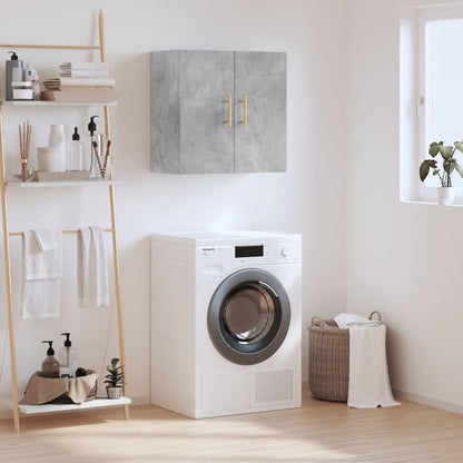 Wall Cabinet | Concrete grey | Engineered wood | Medium | Rectangular