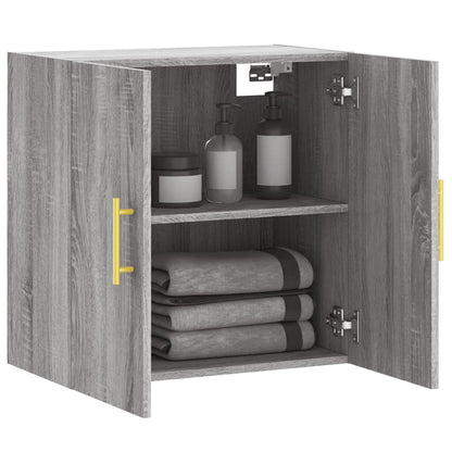 Wall Cabinet | Grey Sonoma | Engineered Wood | Medium | Wall Cabinet