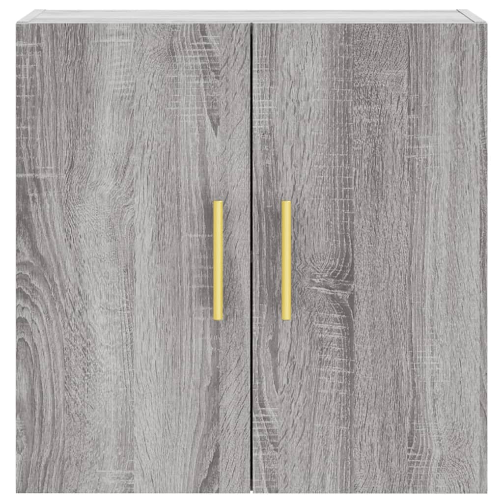 Wall Cabinet | Grey Sonoma | Engineered Wood | Medium | Wall Cabinet
