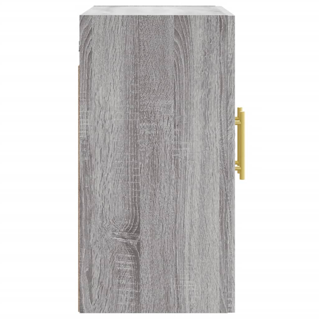 Wall Cabinet | Grey Sonoma | Engineered Wood | Medium | Wall Cabinet