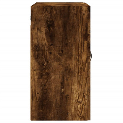 Wall Cabinet Smoked Oak 60x31x60 cm Engineered Wood