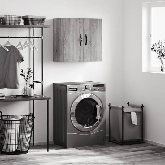 Wall Cabinet Grey Sonoma 60x31x60 cm Engineered Wood