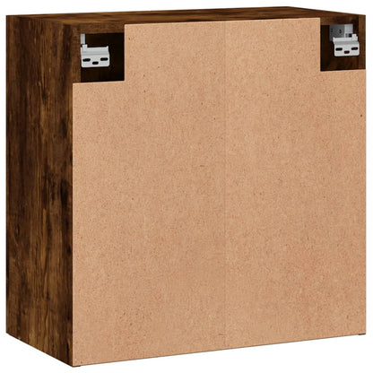 Wall Cabinet | Smoked Oak | Engineered Wood | Medium | Wall Cabinet