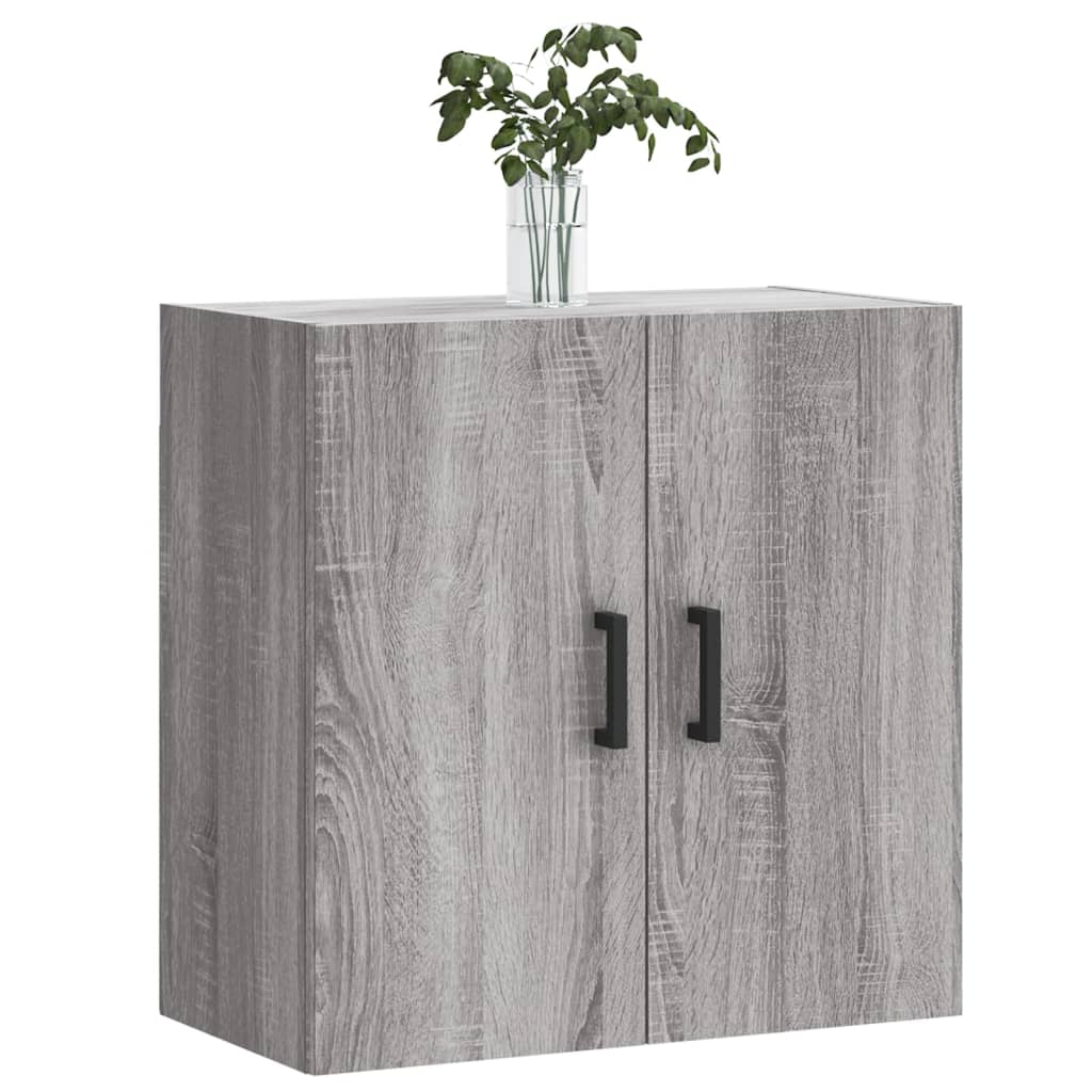 Wall Cabinet | Grey Sonoma | Engineered Wood | Medium | Wall Cabinet