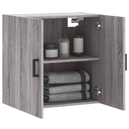 Wall Cabinet | Grey Sonoma | Engineered Wood | Medium | Wall Cabinet
