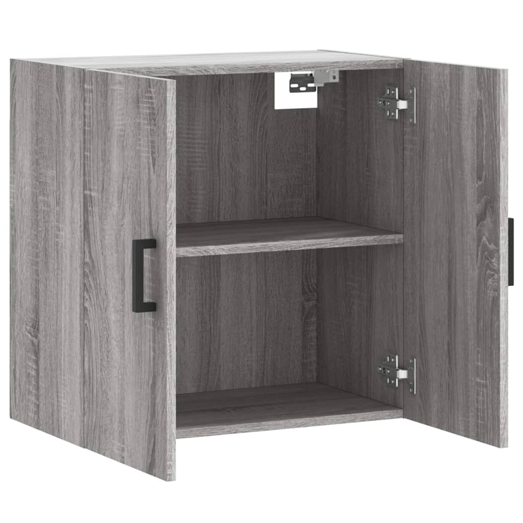 Wall Cabinet | Grey Sonoma | Engineered Wood | Medium | Wall Cabinet