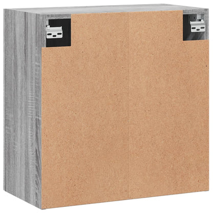 Wall Cabinet | Grey Sonoma | Engineered Wood | Medium | Wall Cabinet