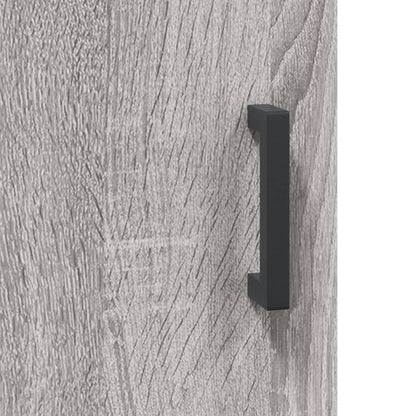 Wall Cabinet | Grey Sonoma | Engineered Wood | Medium | Wall Cabinet