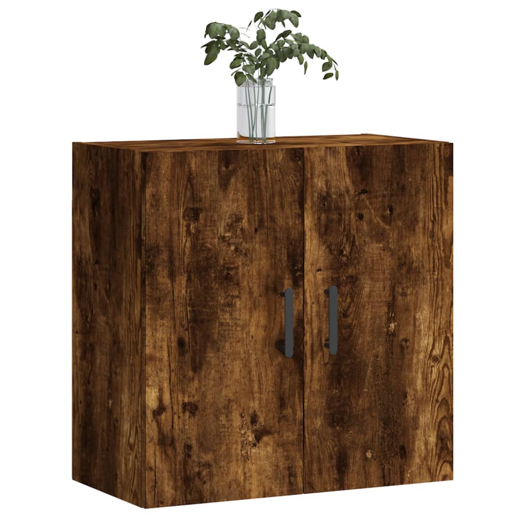 Wall Cabinet | Smoked oak | Engineered wood | Medium | Wall Cabinet
