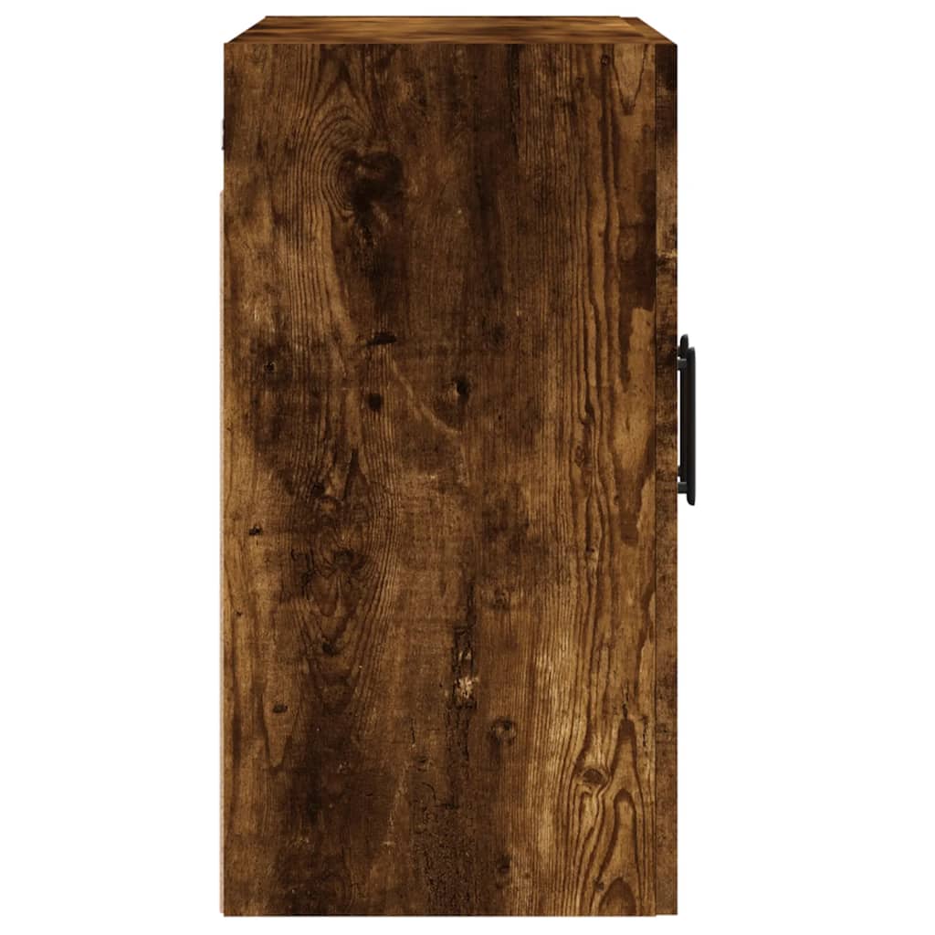 Wall Cabinet | Smoked oak | Engineered wood | Medium | Wall Cabinet
