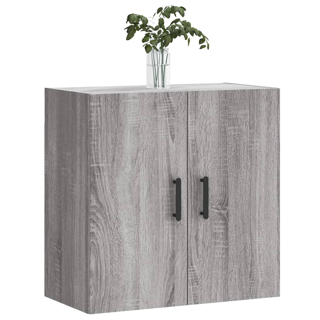 Wall Cabinet | Grey Sonoma | Engineered Wood | Medium | Wall Cabinet