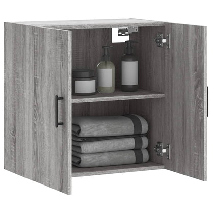 Wall Cabinet | Grey Sonoma | Engineered Wood | Medium | Wall Cabinet