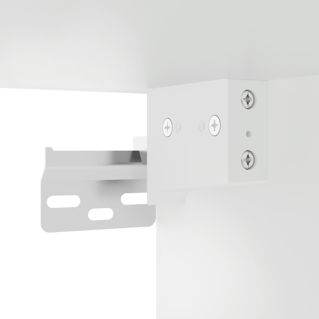 Wall Cabinet | White | Engineered Wood | 60x31x60 cm | Wall Cabinet