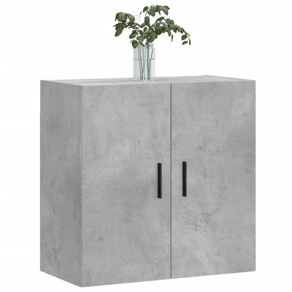 Wall Cabinet | Concrete grey | Engineered wood | Standard | Wall Cabinet