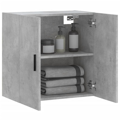 Wall Cabinet | Concrete grey | Engineered wood | Standard | Wall Cabinet