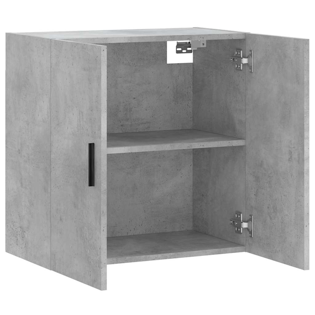 Wall Cabinet | Concrete grey | Engineered wood | Standard | Wall Cabinet