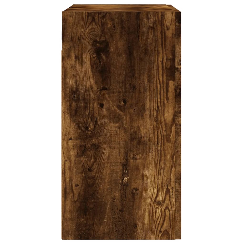 Wall Cabinet | Smoked Oak | Engineered Wood | Medium | Wall Cabinet