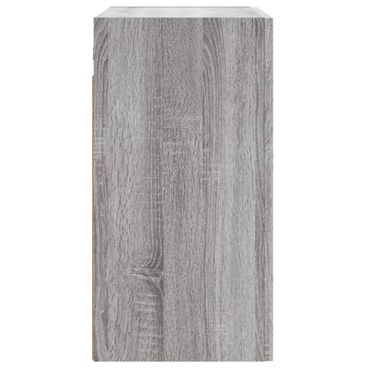 Wall Cabinet | Grey Sonoma | Engineered wood | Medium | Wall Cabinet