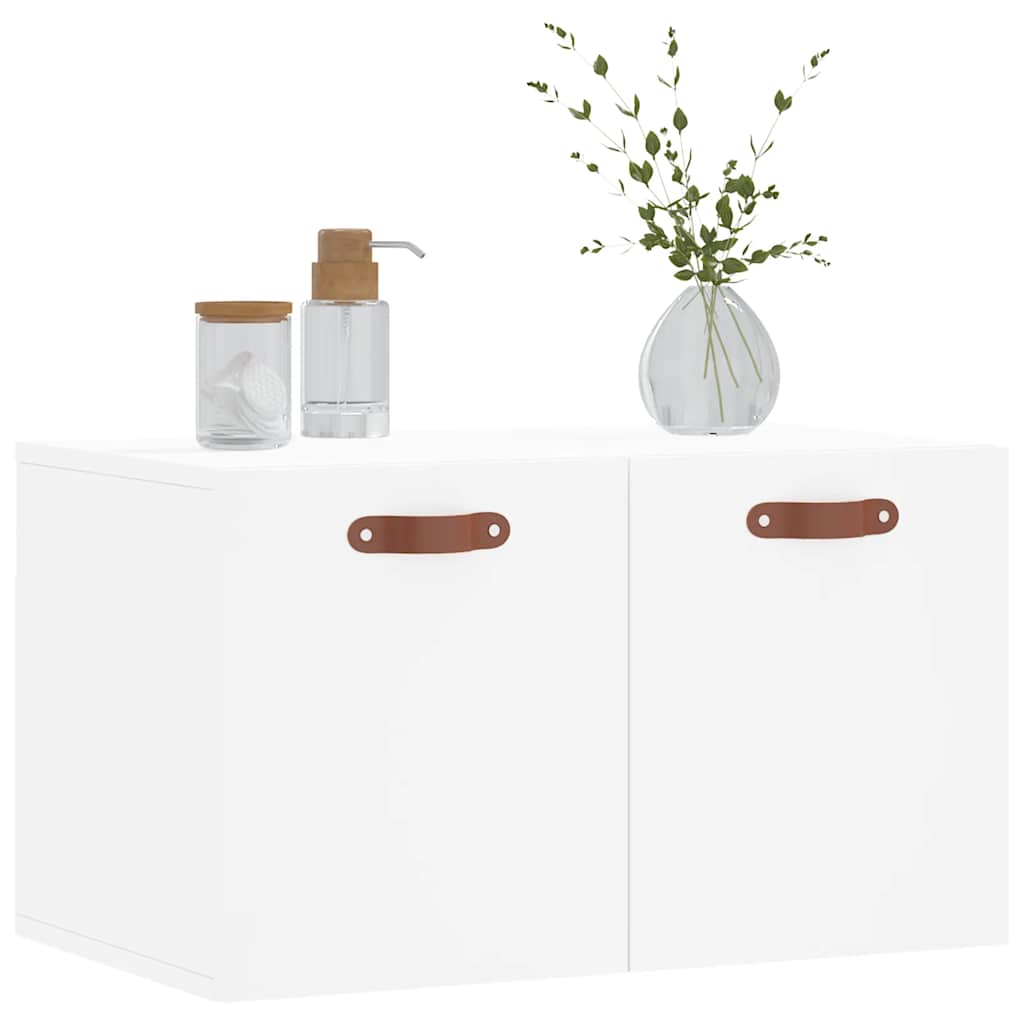 Wall Cabinet White 60x36,5x35 cm Engineered Wood