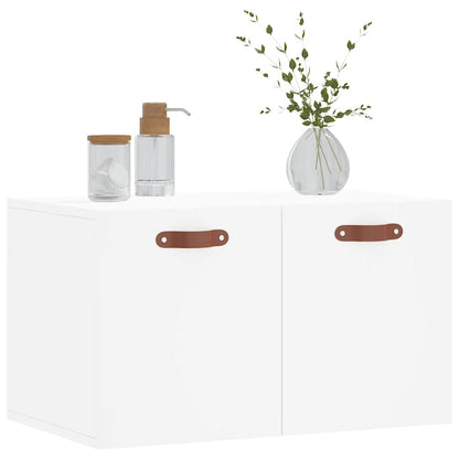 Wall Cabinet White 60x36,5x35 cm Engineered Wood
