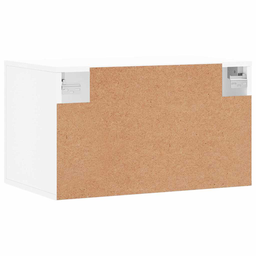 Wall Cabinet White 60x36,5x35 cm Engineered Wood