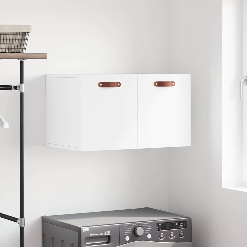 Wall Cabinet White 60x36,5x35 cm Engineered Wood