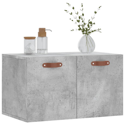 Wall Cabinet Concrete Grey 60x36,5x35 cm Engineered Wood