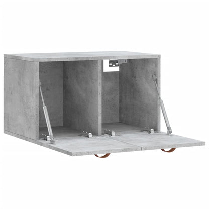 Wall Cabinet Concrete Grey 60x36,5x35 cm Engineered Wood