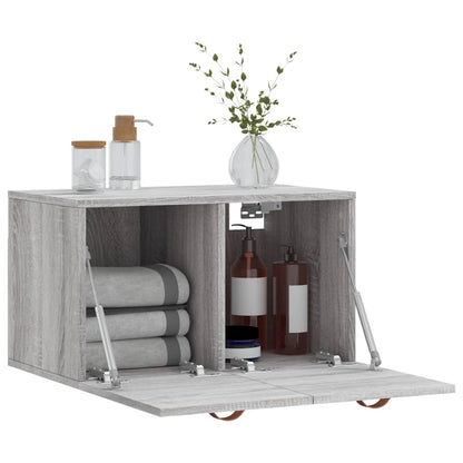 Wall Cabinet Grey Sonoma 60x36.5x35 cm Engineered Wood